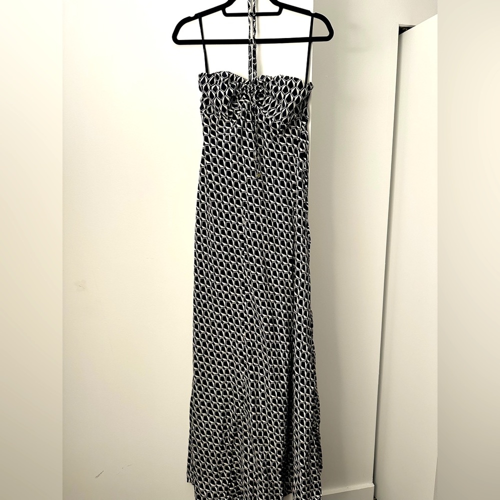 Michael Kors 100% Silk Maxi printed dress